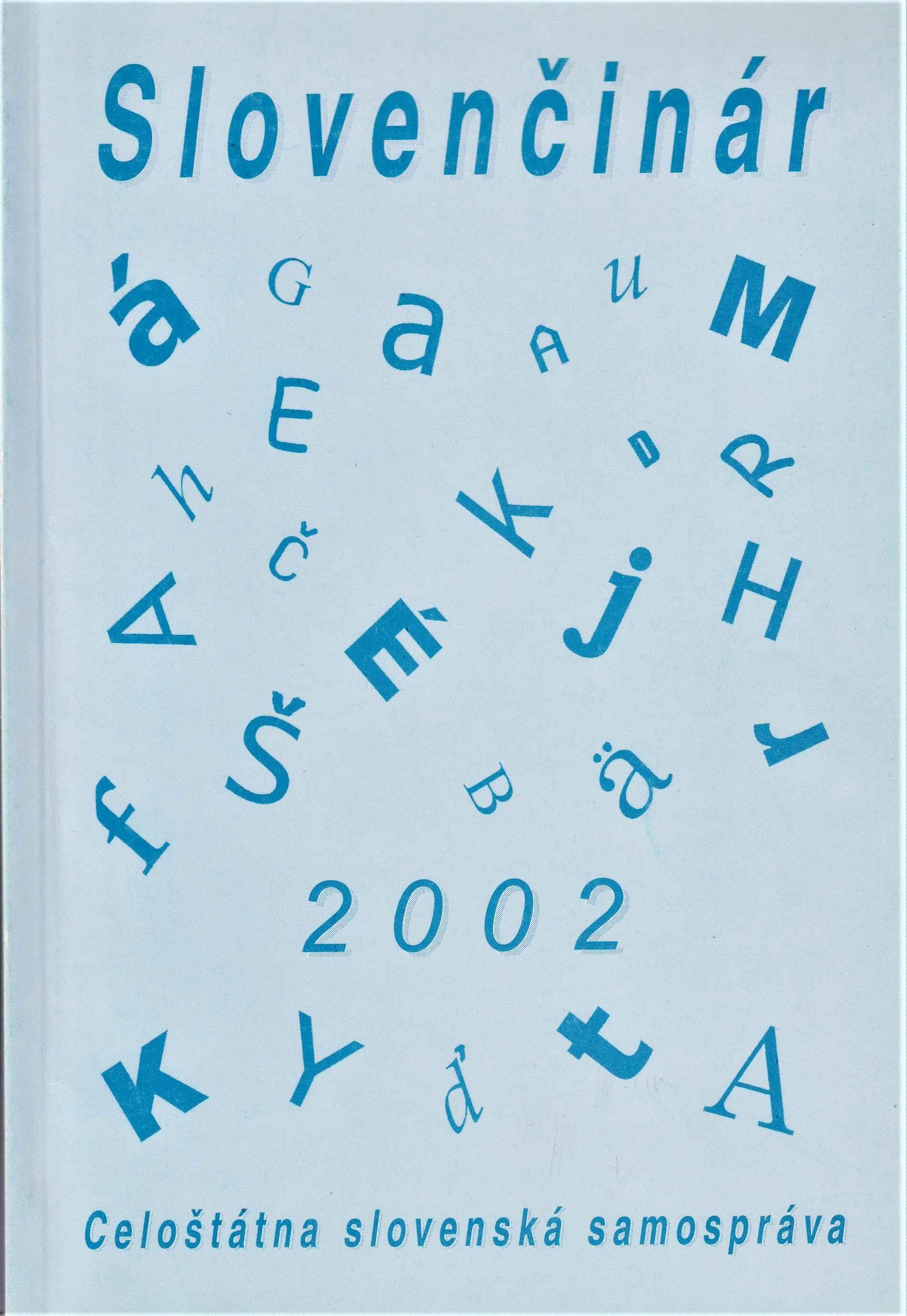 Slovenčinár. 2002