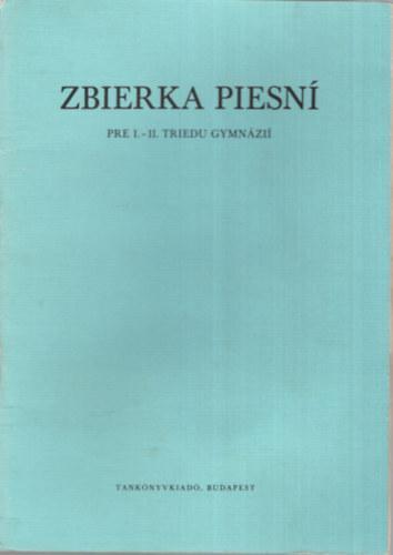 Zbierka piesní pre I-II. triedu gymnázií 