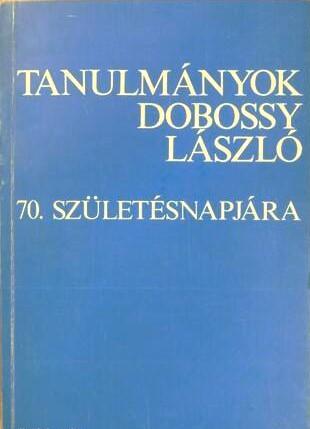 Tanulmányok a kelet-európai irodalmak és nyelvek köréből