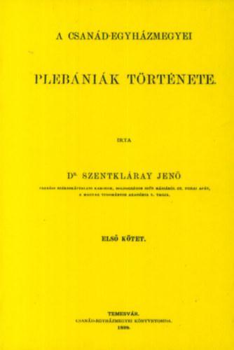 A csanád-egyházmegyei plebániák története
