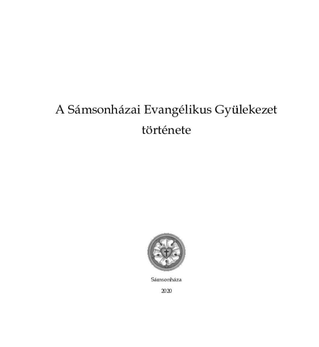 A Sámsonházi Evangélikus Gyülekezet története