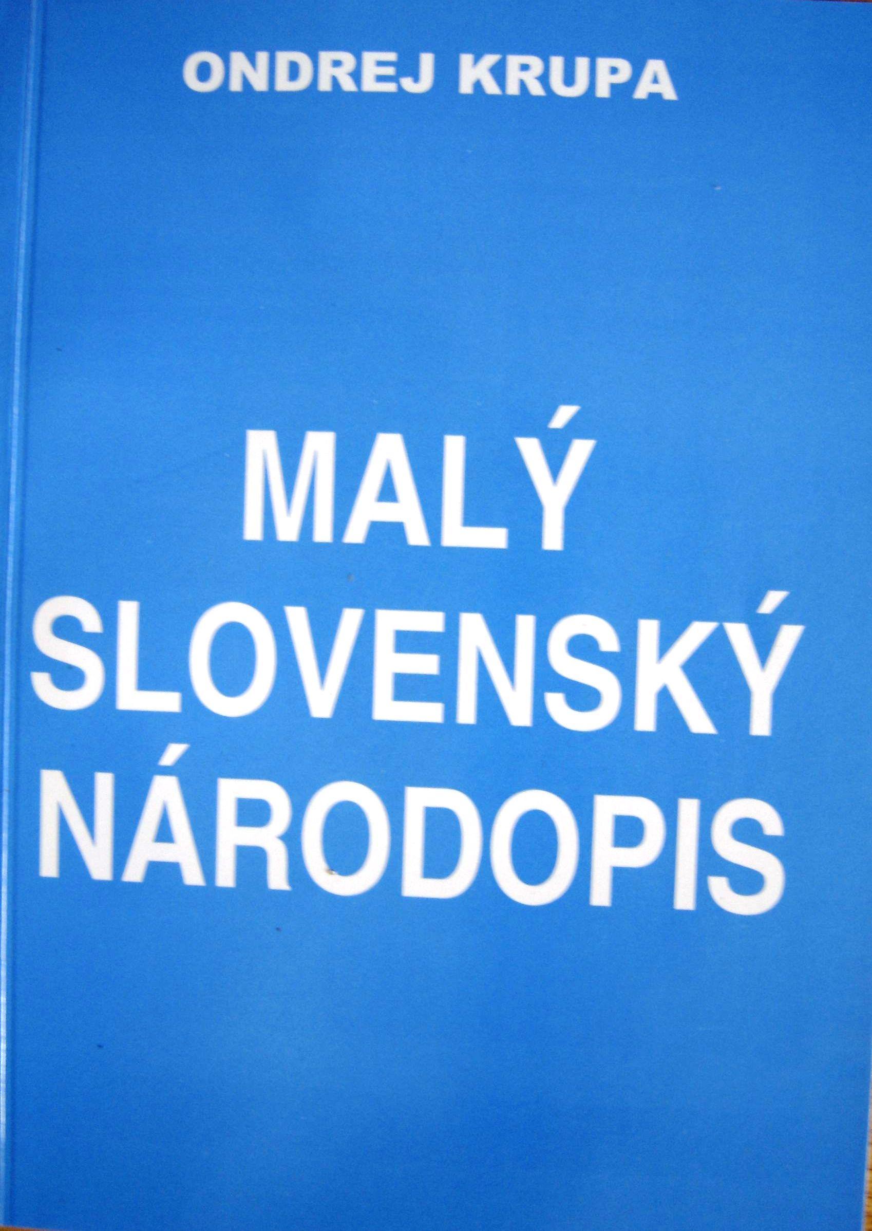 Malý slovenský národopis. Vybrané príspevky