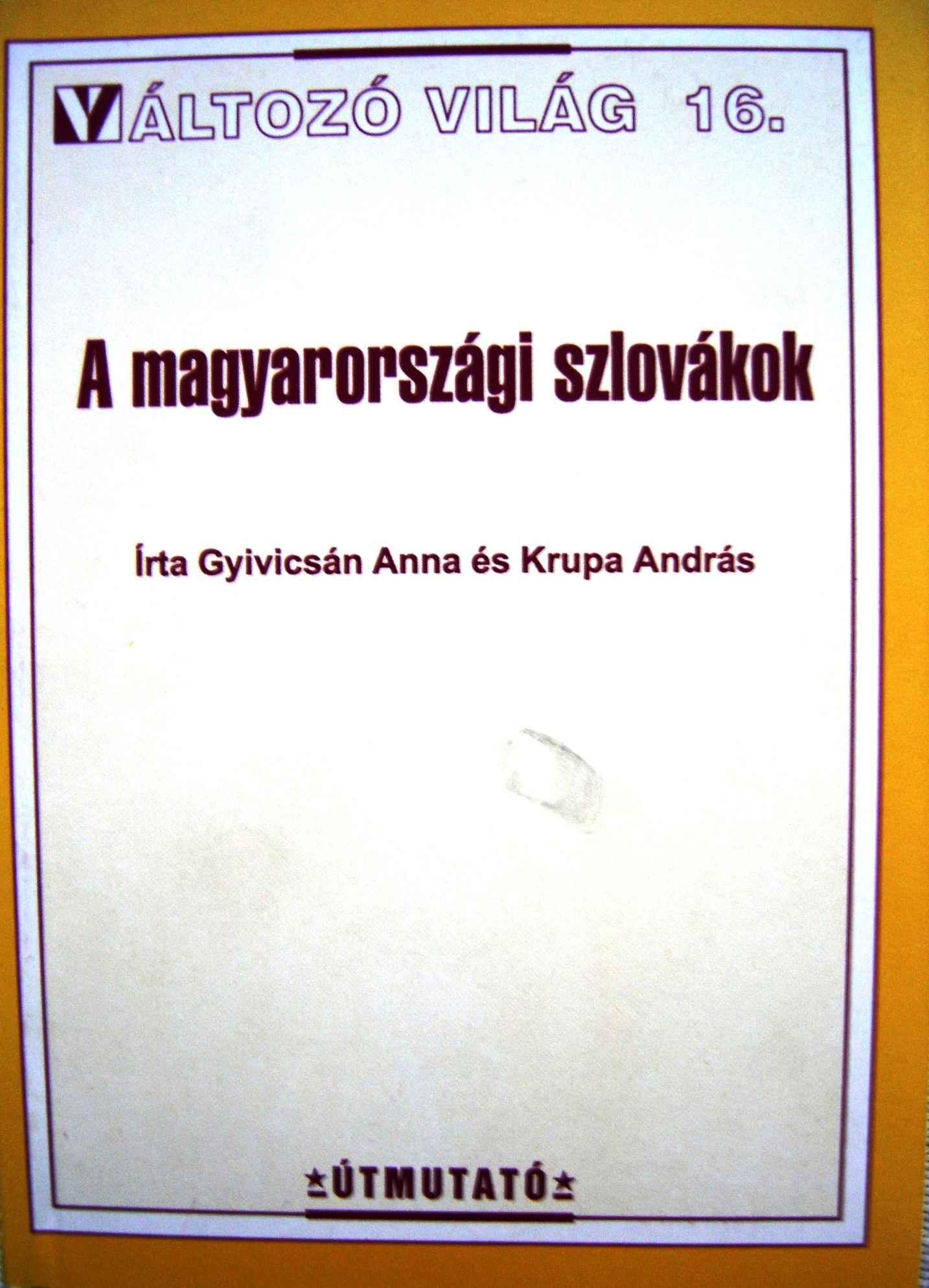  A magyarországi szlovákok