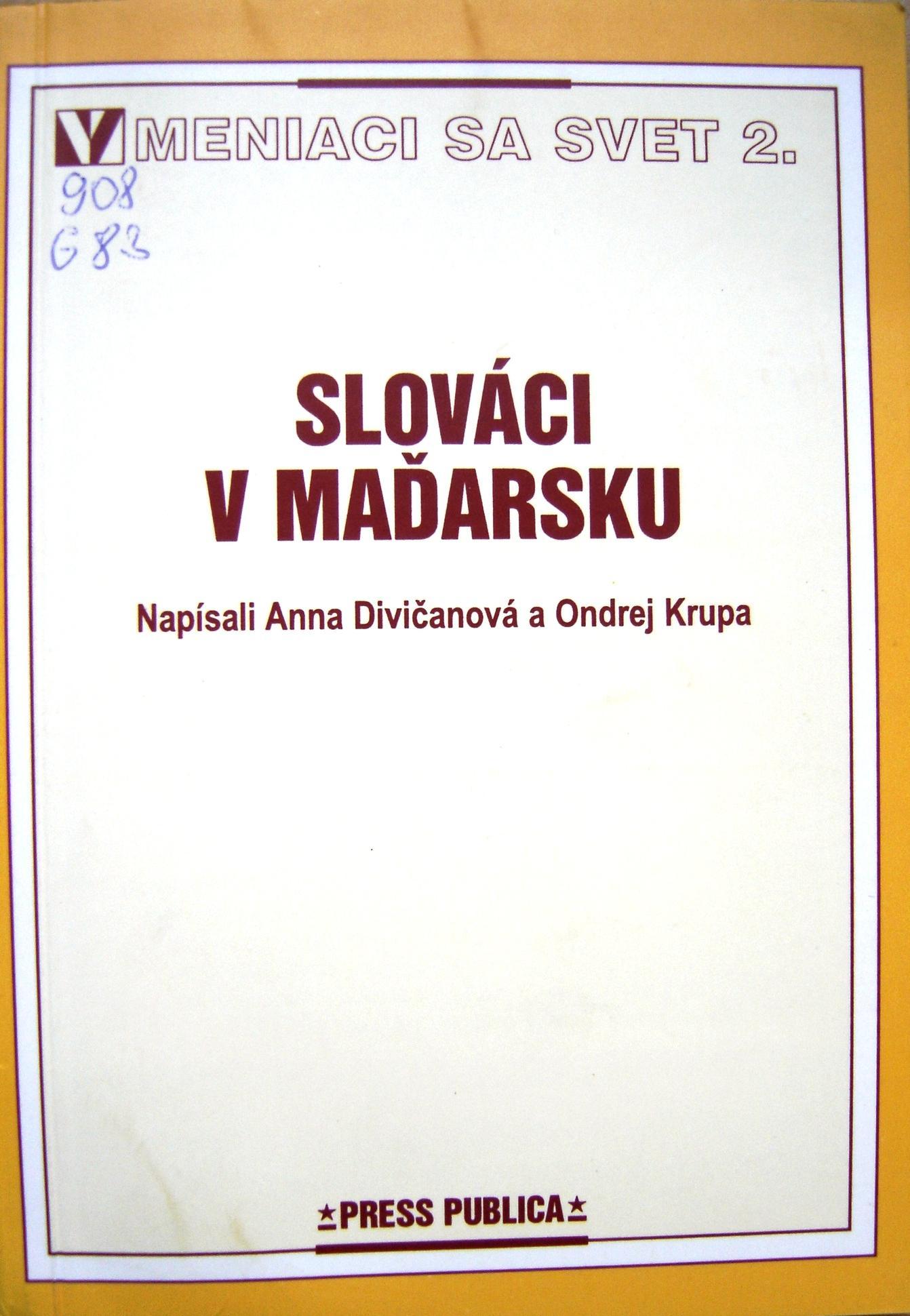 Slováci v Maďarsku