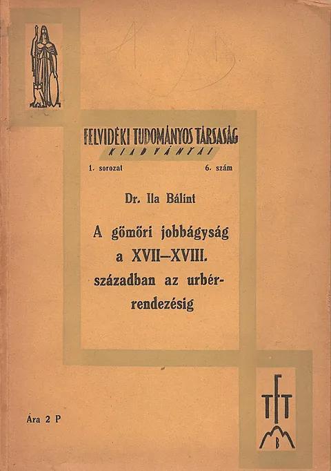 A gömöri jobbágyság a XVII-XVIII. században az úrbérrendezésig