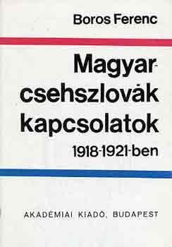 Magyar-csehszlovák kapcsolatok 1918-1921-ben
