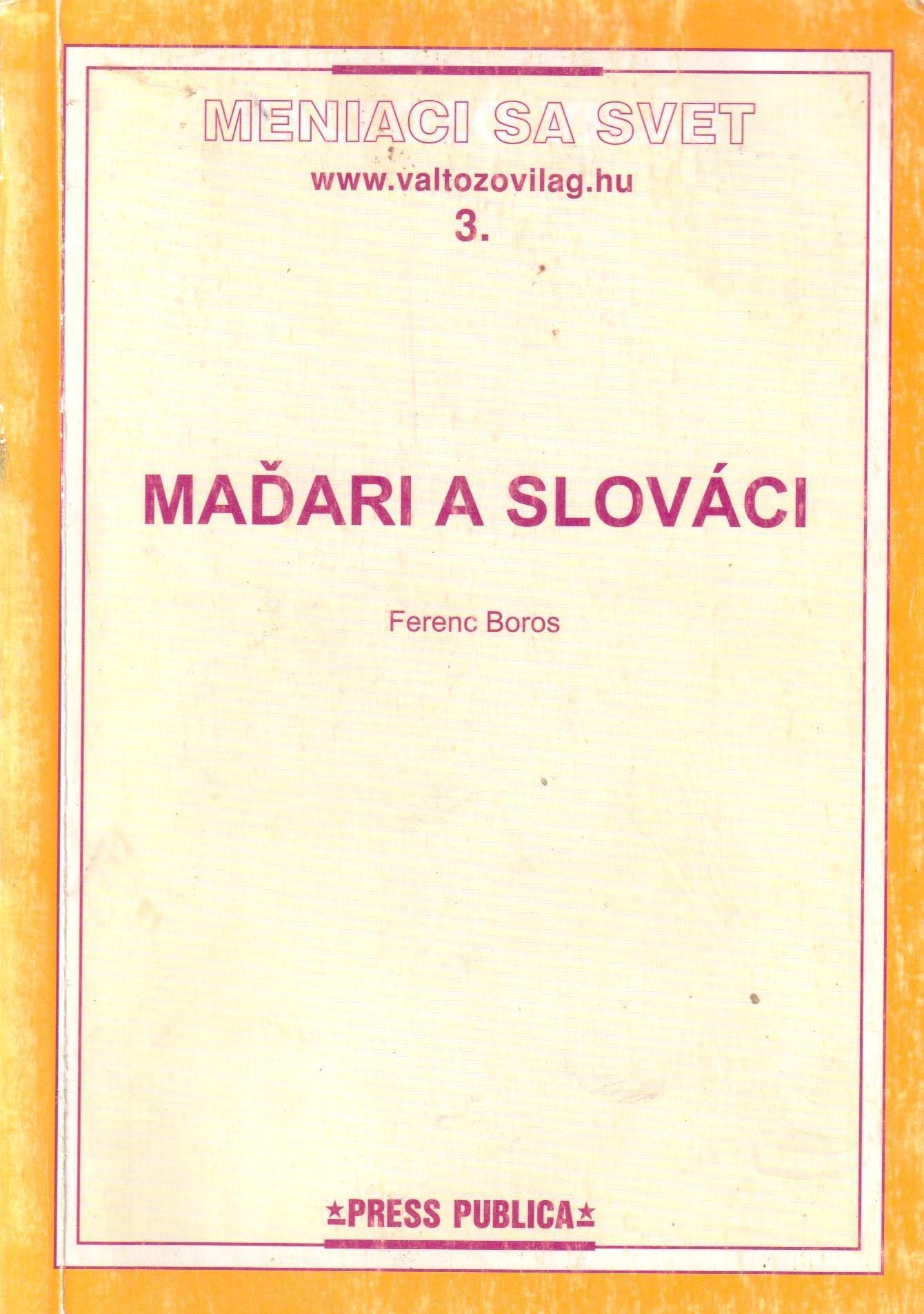Maďari a Slováci