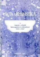 A magyar-szlovák lakosságcsere és előzményei. 1945–1948