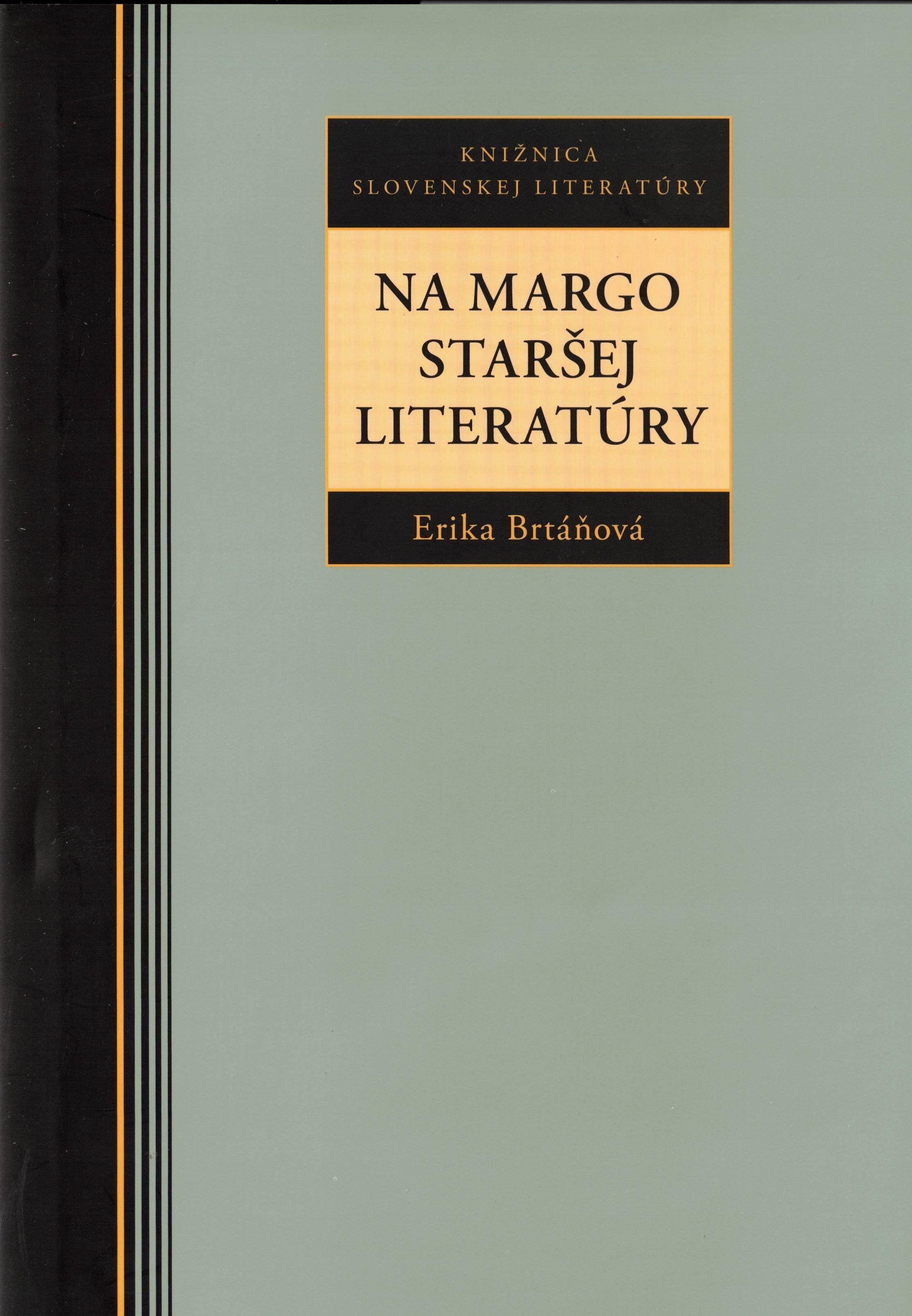 Na margo staršej literatúry. Zo žánrovej problematiky 11. – 18. storočia