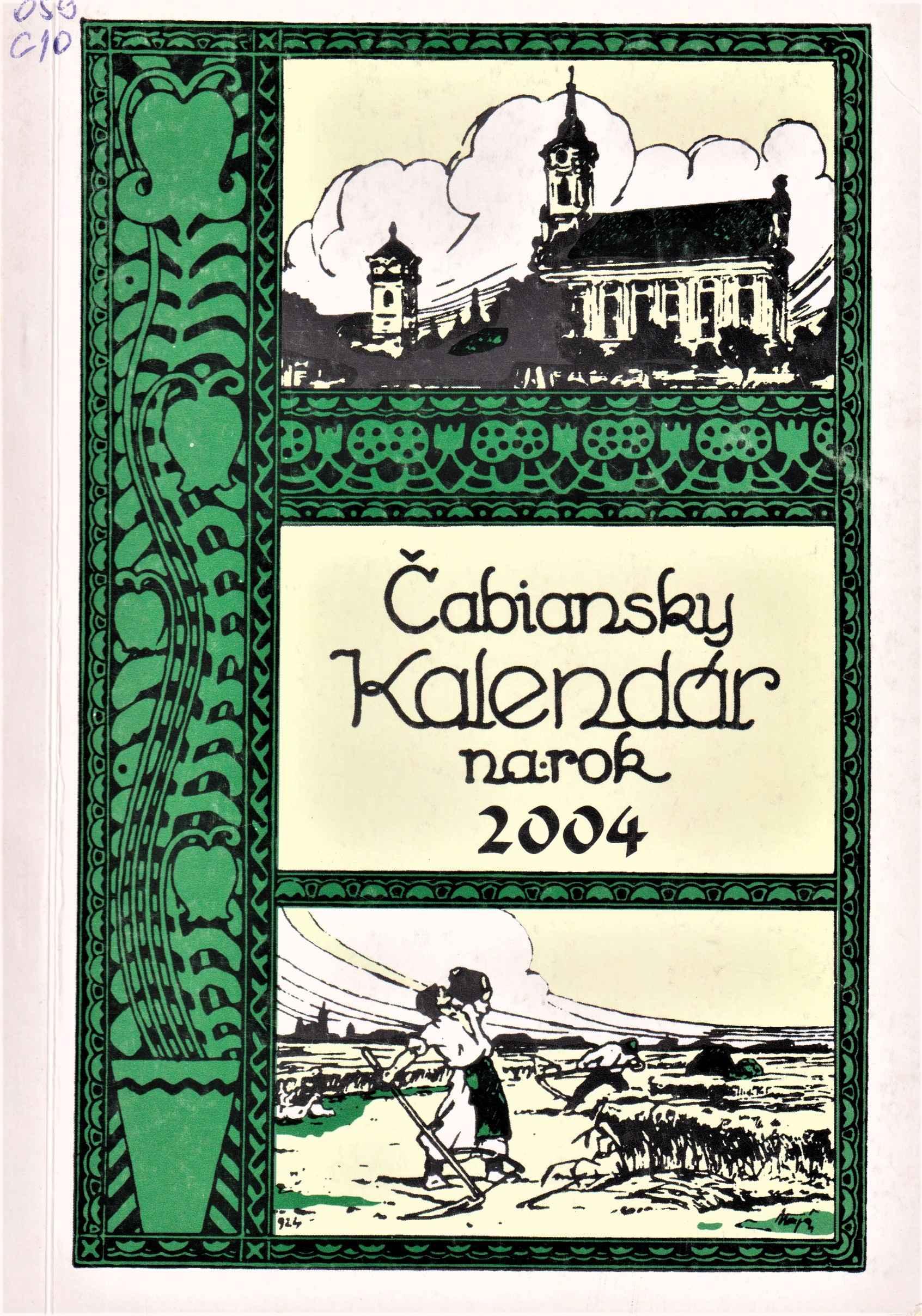 Čabiansky kalendár na rok 2005. Ročník štyridsiaty tretí, od znovuvydania pätnásty