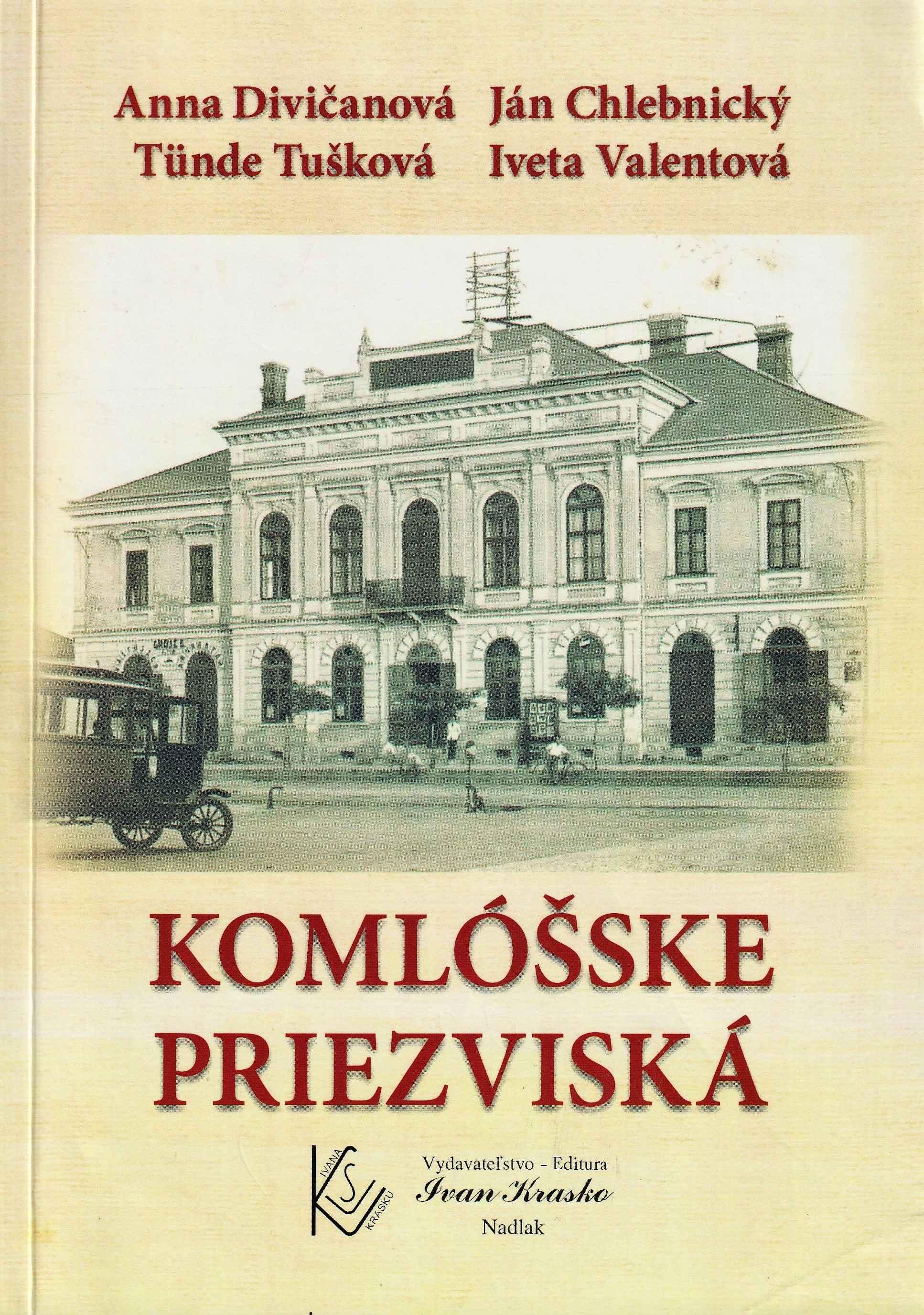 Komlóšske priezviská