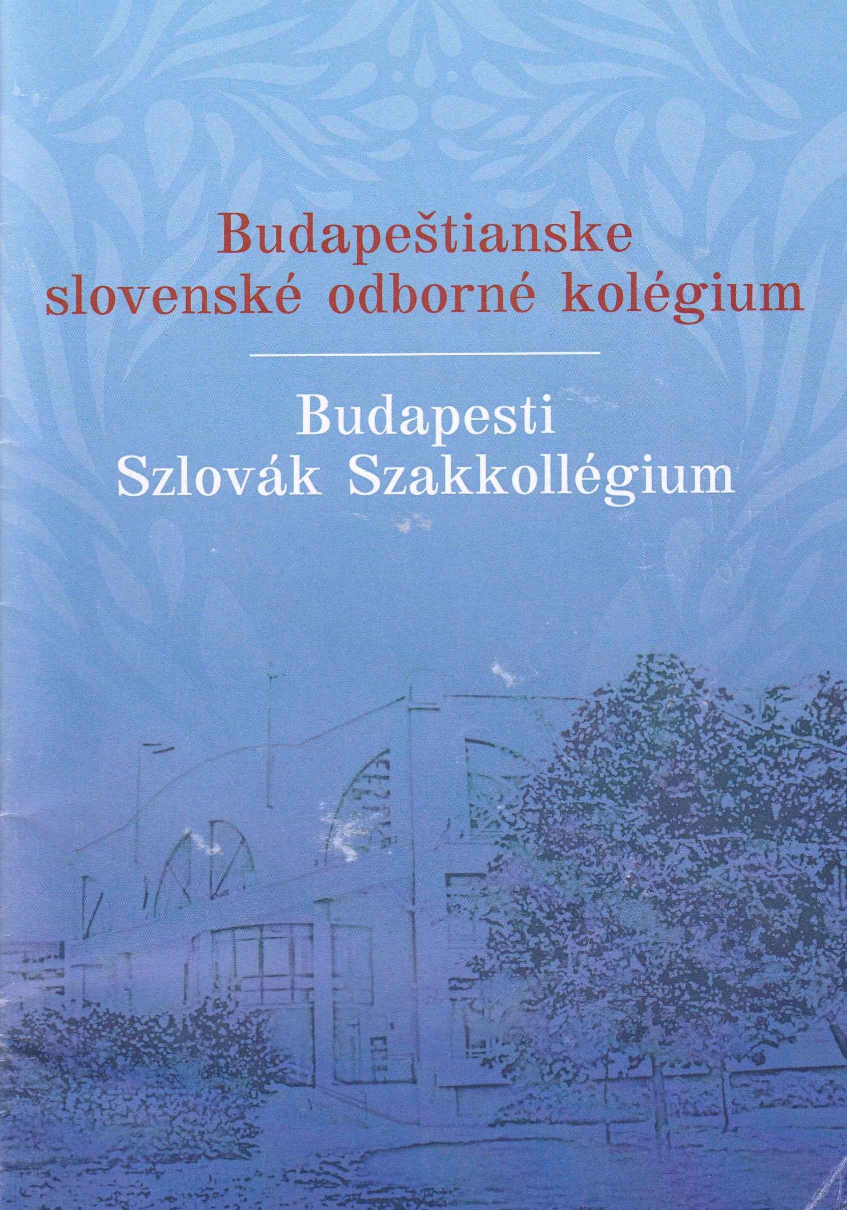 Budapeštianske slovenské odborné kolégium