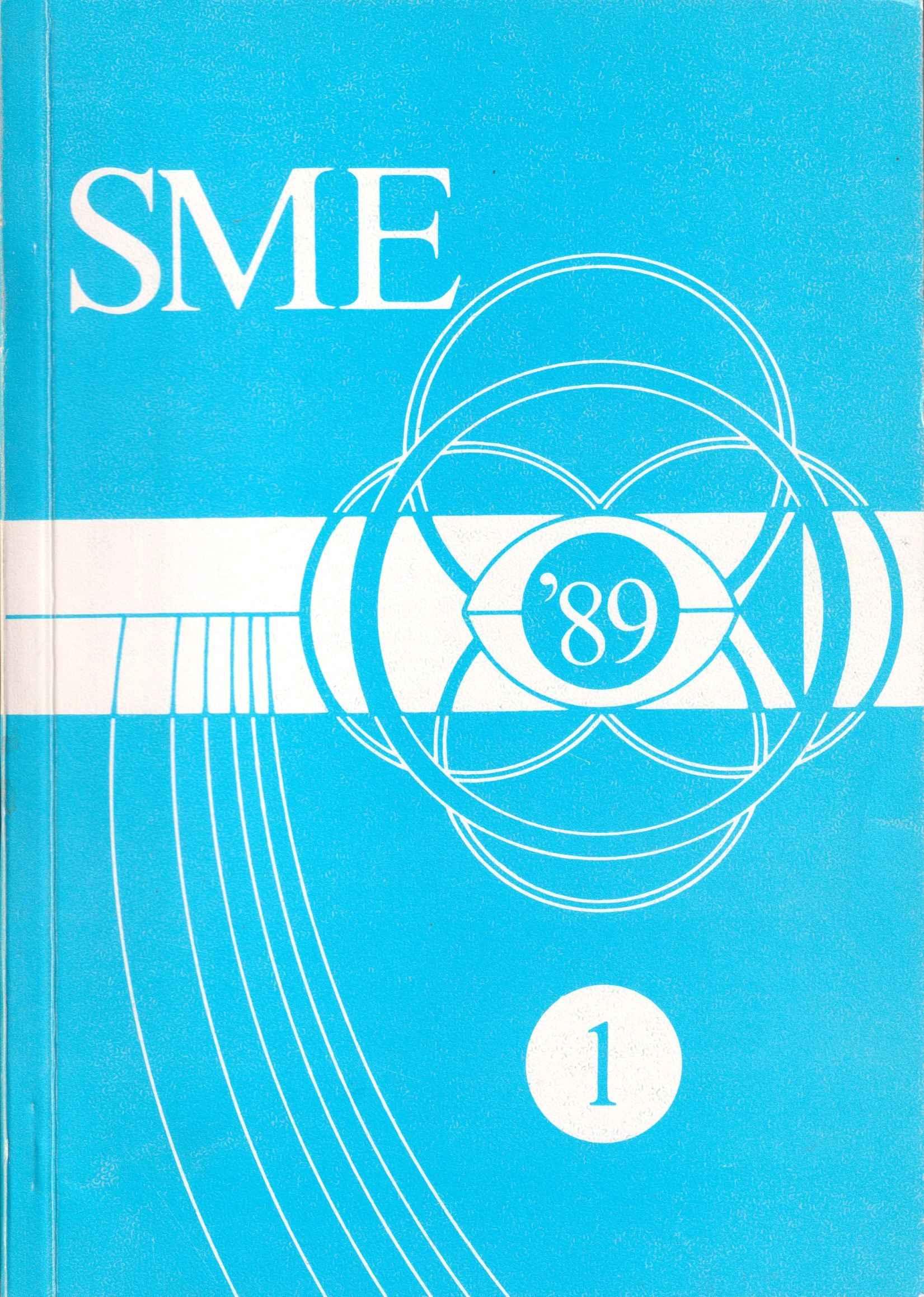SME '89 1. Literárny a kultúnospoločenský časopis DZSM