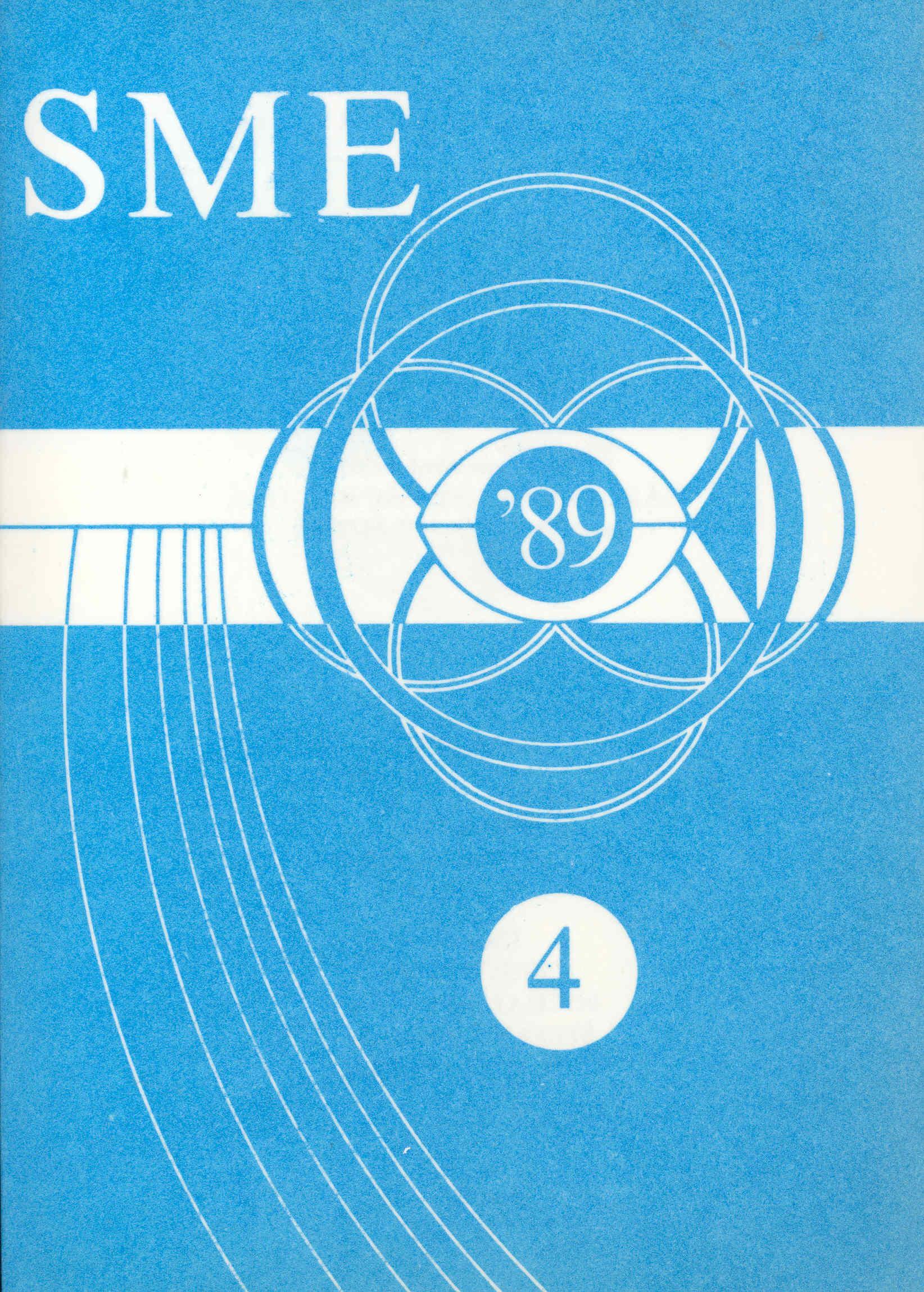 SME '89 4. Literárny a kultúnospoločenský časopis