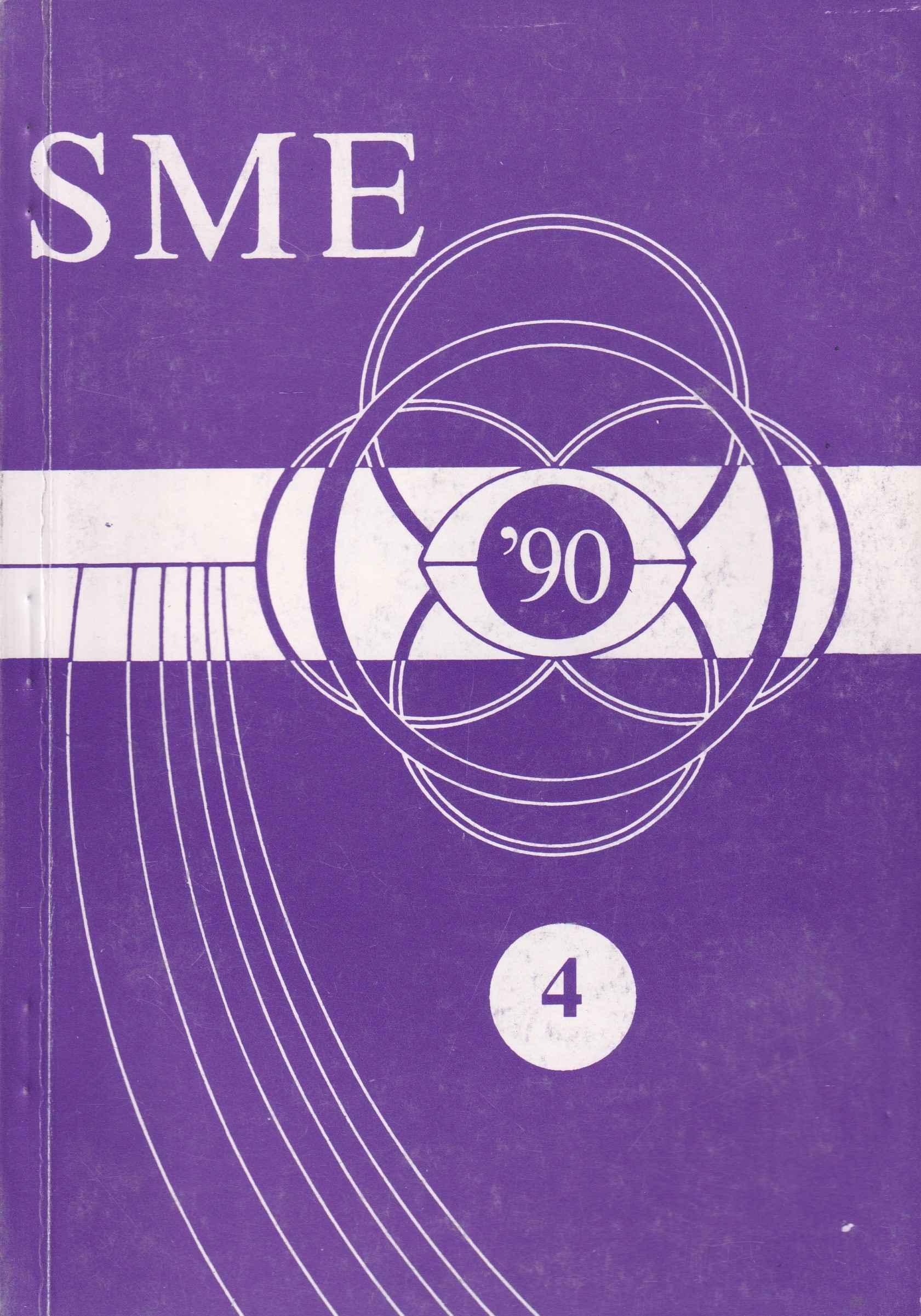 SME '90 4. Literárny a kultúnospoločenský časopis