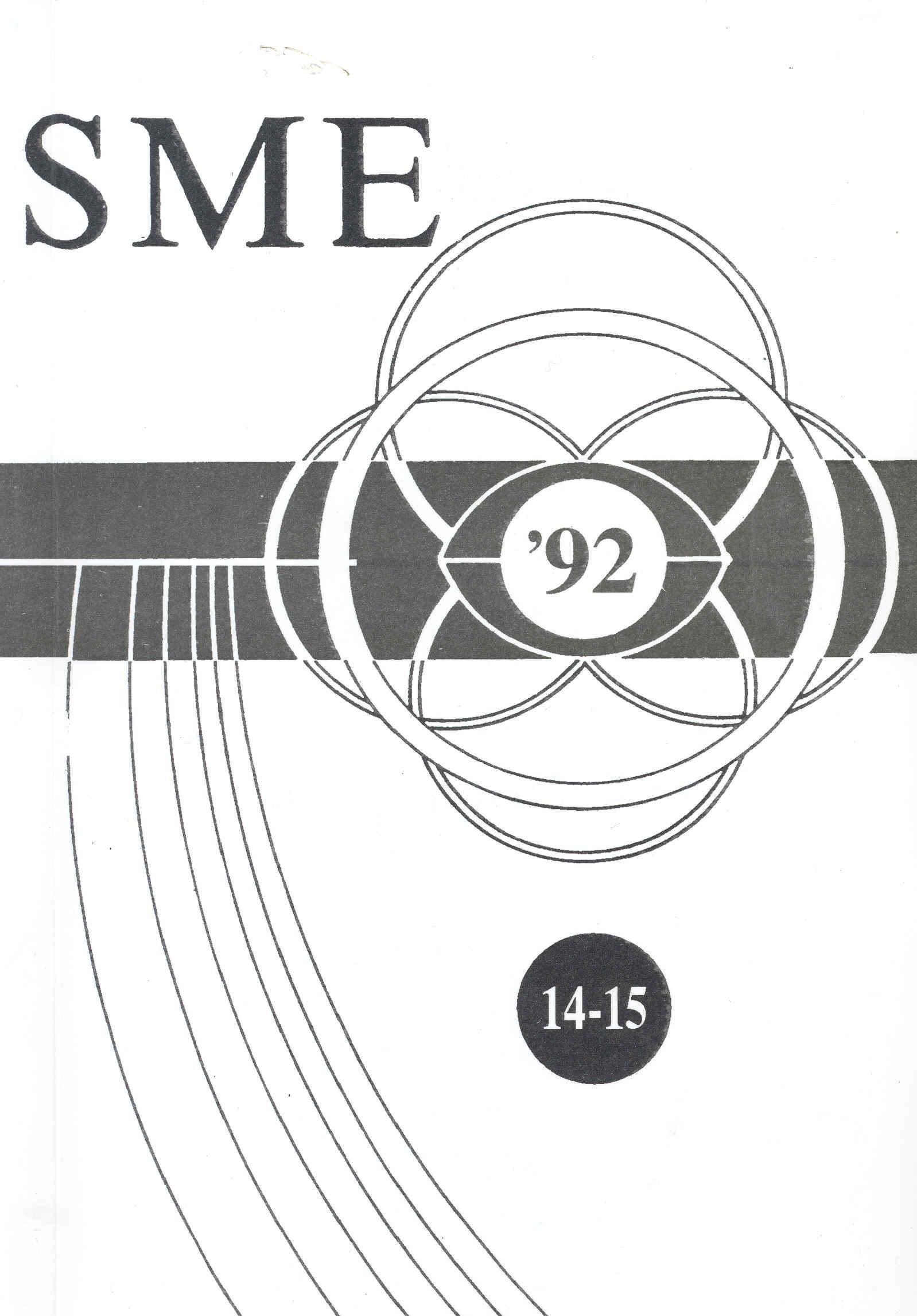 SME '92 14 – 15. Literárny a kultúnospoločenský štvrťročník