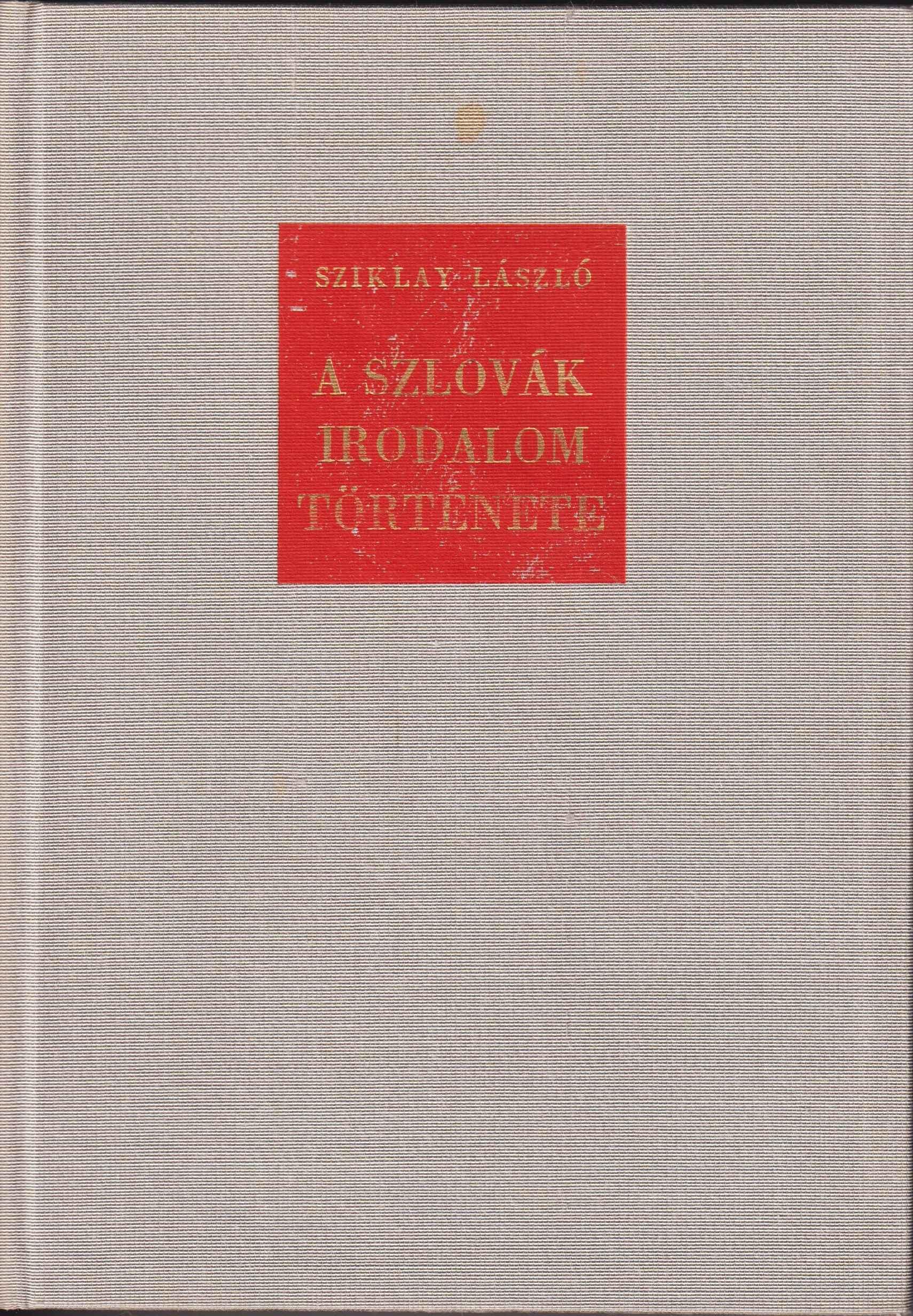 A szlovák irodalom története