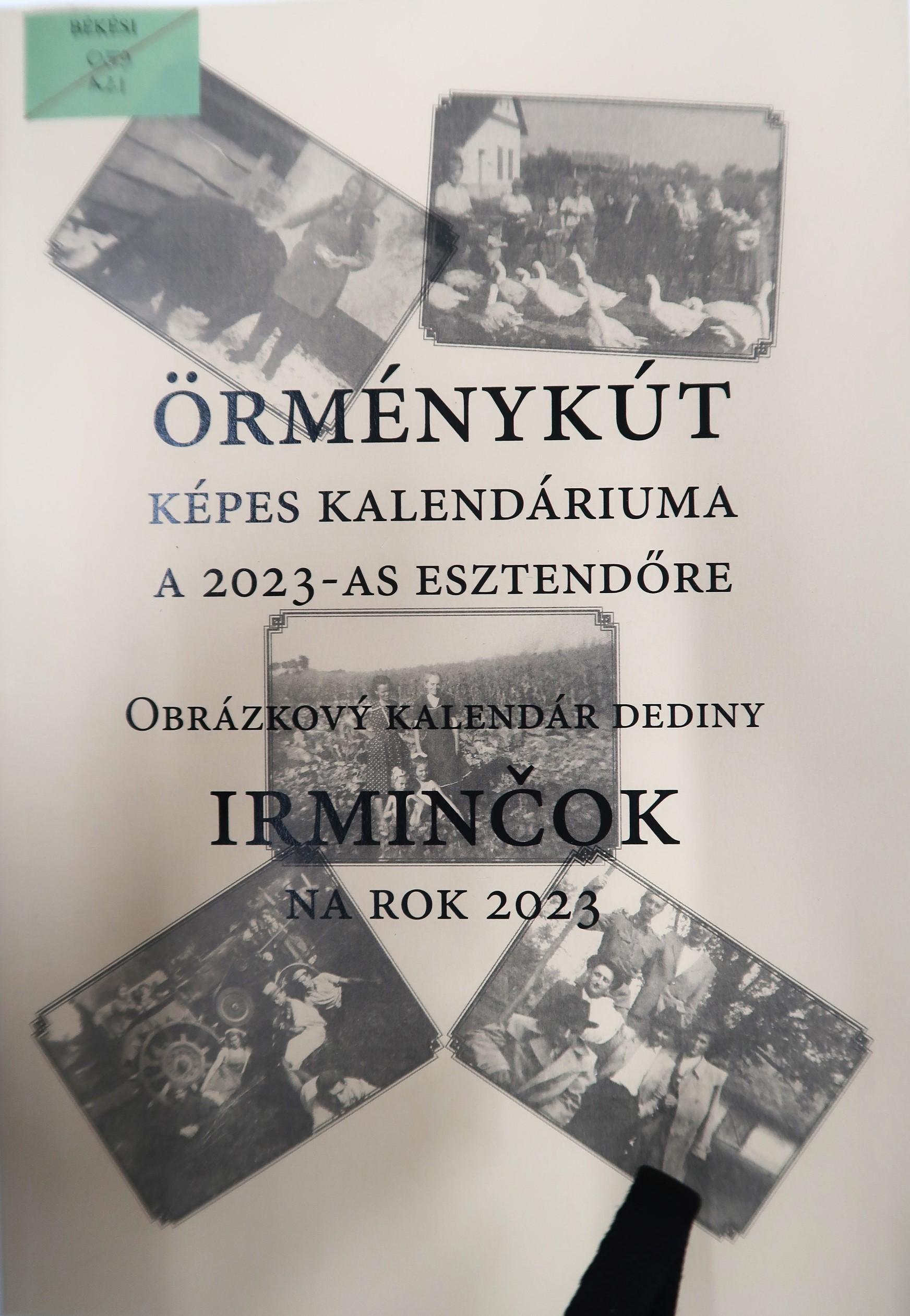Örménykút Képes Kalendáriuma az 2023 esztendőre