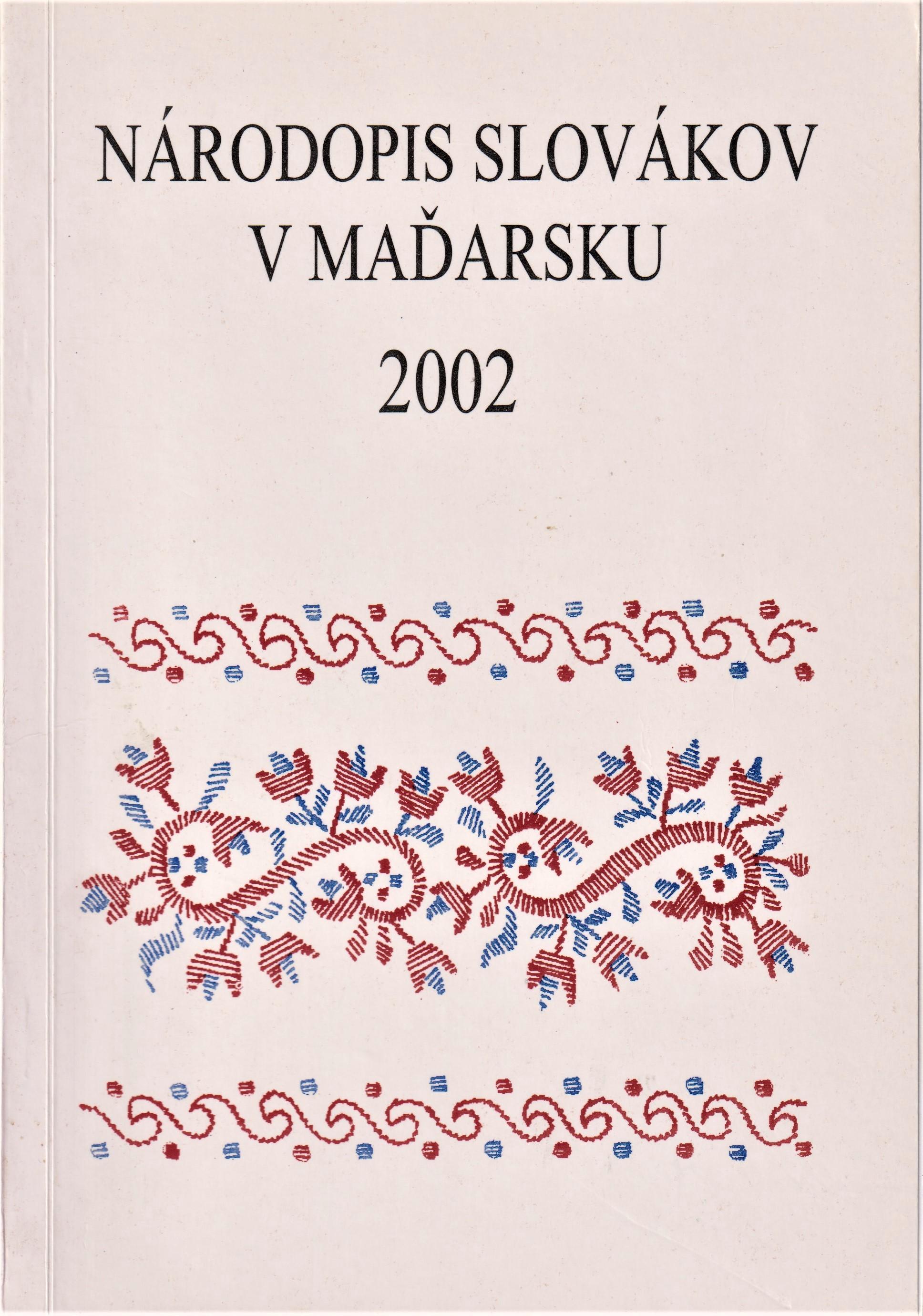 Národopis Slovákov v Maďarsku 18.
