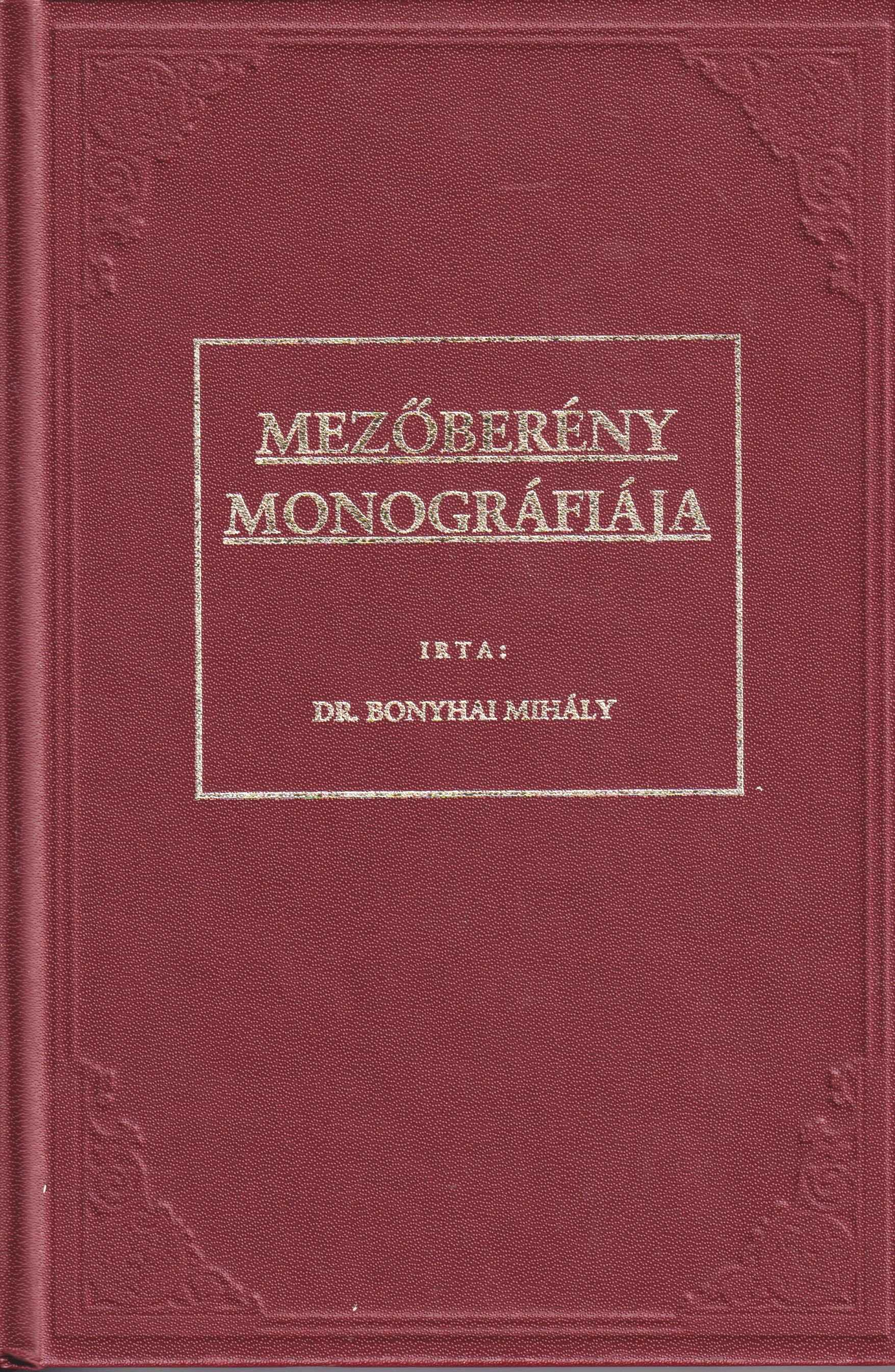 Mezőberény monografiája