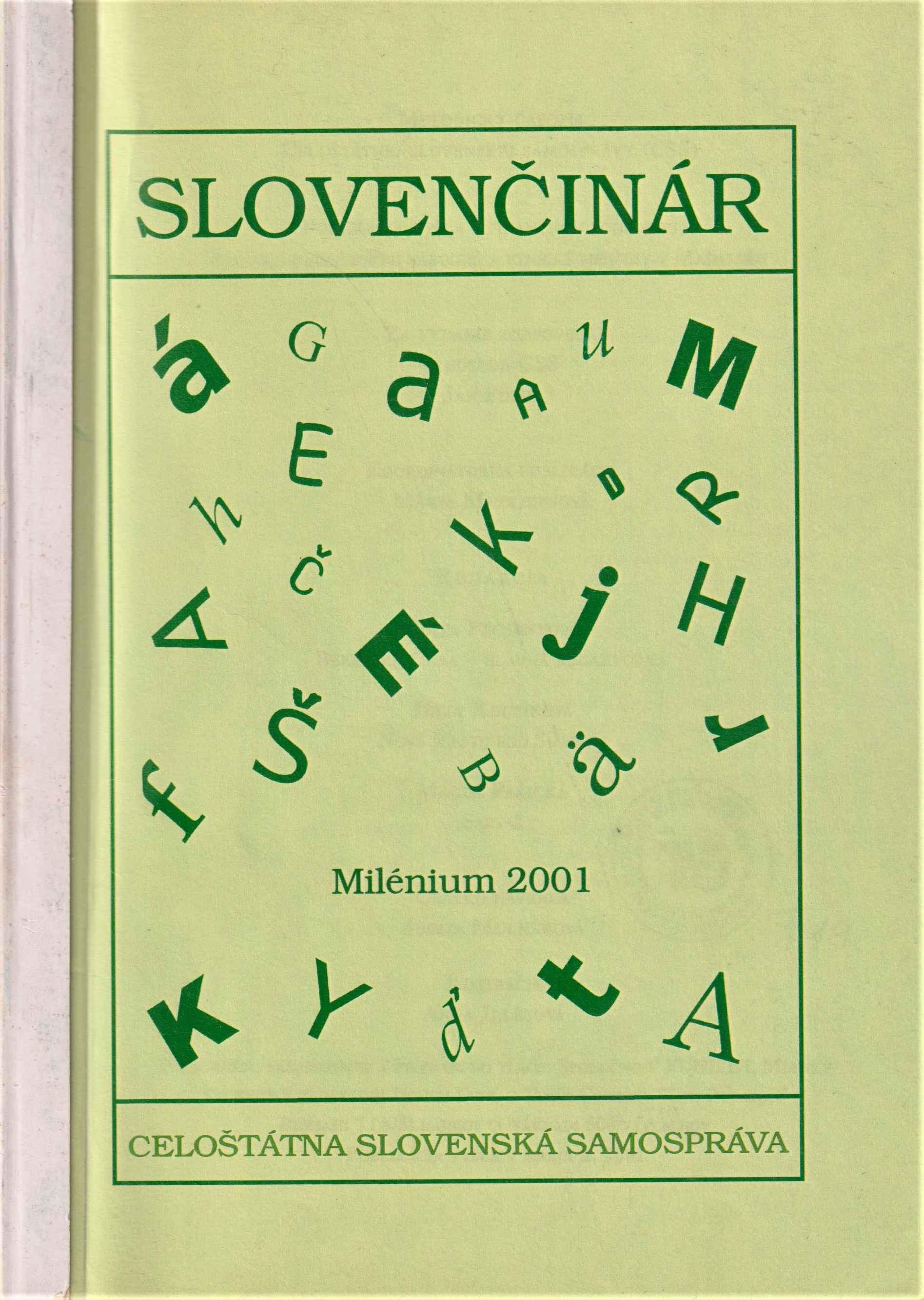 Slovenčinár. Milénium 2001