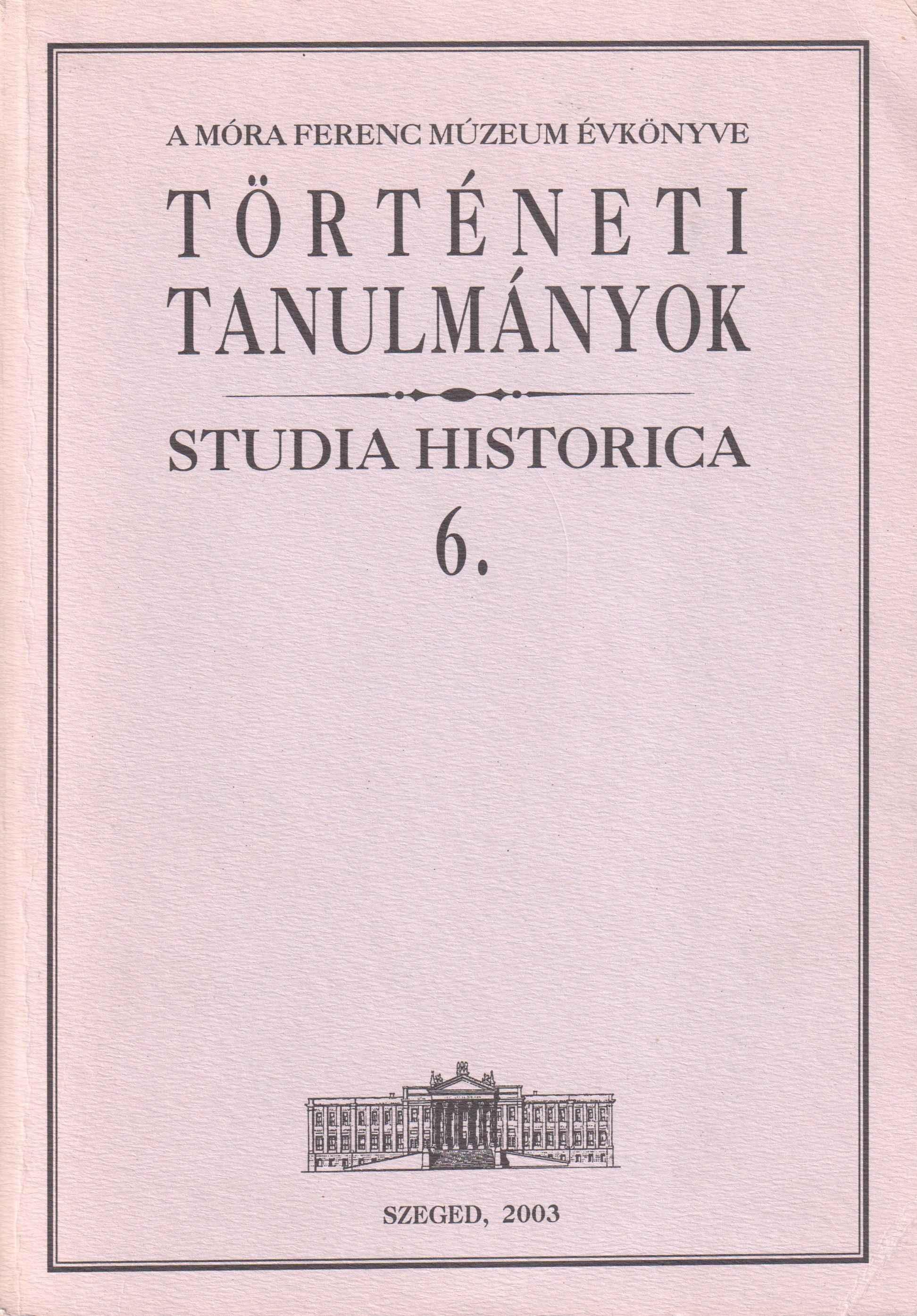 Történeti tanulmányok 