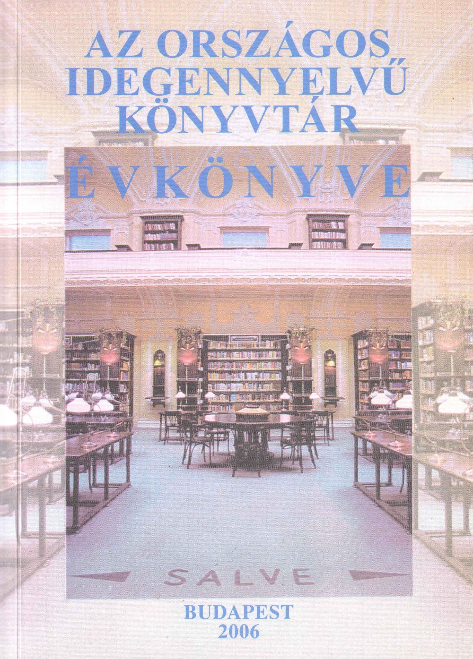 Az Országos Idegenyelvű Könyvtár Évkönyve. Az alapítás 50. évfordulójára